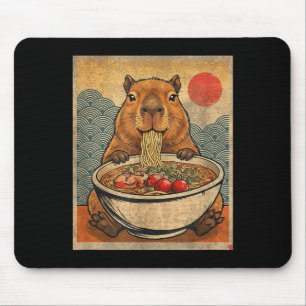 Capybara Ramen Japanisches Lustiges Grafik Kawaii  Mousepad