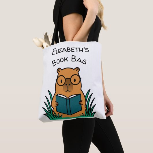 Capybara Reading Book Tasche (Von Nahem)