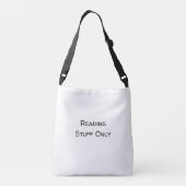 Capybara Reading Book Tragetaschen Mit Langen Trägern (Rückseite)