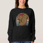 Capybara Retro Capybara Vintage Sweatshirt (Vorderseite)