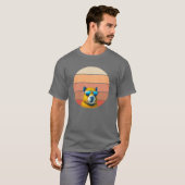Capybara Retro T-Shirt (Vorne ganz)