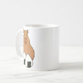 Capybara Rice Balls Kaffeetasse (Vorderseite Links)