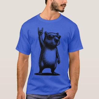 Capybara Rock family T-Shirt
