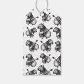 Capybara Rockstar Geschenkanhänger (Vorderseite)