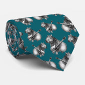 Capybara Rockstar Krawatte (Gerollt)