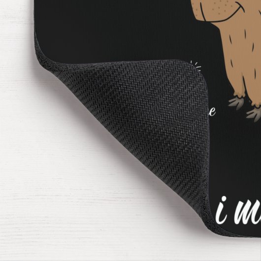 Capybara ruft Capibara-Nagetiertier Lover Mousepad (Ecke)