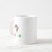 Capybara ruft Funny Capibara Rodent Animal L Kaffeetasse (Vorderseite Links)