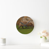 Capybara Runde Wanduhr (Zuhause)