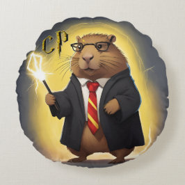 Capybara Rundes Kissen