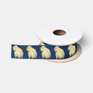 Capybara Satinband