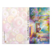 Capybara Schaukelstuhl Notizblock (Vorderseite)