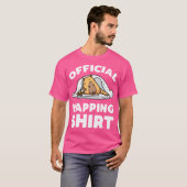 Capybara schlafend Napping Riesenfresser Kapyba T-Shirt (Vorne ganz)