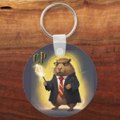 Capybara Schlüsselanhänger (Rückseite)