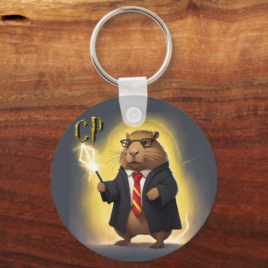 Capybara Schlüsselanhänger (Vorderseite)