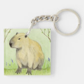 Capybara Schlüsselanhänger (Rückseite)