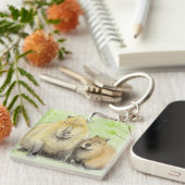 Capybara Schlüsselanhänger (Vorderseite rechts)
