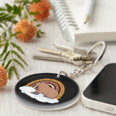 Capybara Schlüsselanhänger (Vorderseite rechts)