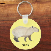 Capybara Schlüsselanhänger (Rückseite)