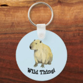 Capybara Schlüsselanhänger (Rückseite)