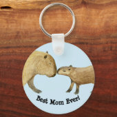 Capybara Schlüsselanhänger (Rückseite)