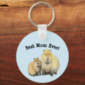 Capybara Schlüsselanhänger (Vorderseite)