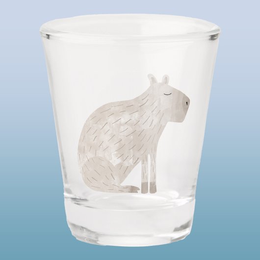 Capybara Schnapsglas