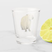 Capybara Schnapsglas (Rückseite)