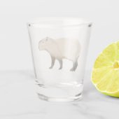 Capybara Schnapsglas (Rückseite)