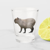 Capybara Schnapsglas (Vorderseite)