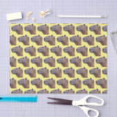 Capybara Seidenpapier (Handwerk)