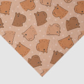 Capybara Seidenpapier (Ausschnitt)