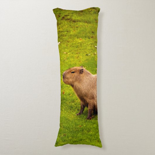 Capybara Seitenschläferkissen (Vorderseite Vertikal)