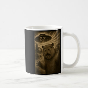 Capybara-Selfie 67 Meme Six Seven Lustiges Ufo  Kaffeetasse