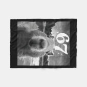Capybara-Selfie mit 67 Meme-Capy-Grafik für Männer Fleecedecke (Vorderseite (Horizontal))
