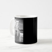 Capybara-Selfie mit 67 Meme Capy-Grafik für Männer Kaffeetasse (Vorderseite Links)