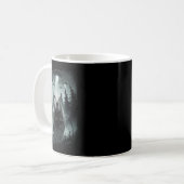 Capybara Selfie mit Alien Ufo Funny Capybara Gesch Kaffeetasse (Vorderseite Links)
