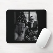 Capybara-Selfie mit Weihnachtsmann Lustiges Capyba Mousepad (Mit Mouse)
