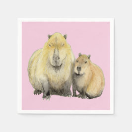 Capybara Serviette