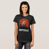 Capybara Shirt Funny Capybara Rodent Capyzilla Fun (Vorne ganz)