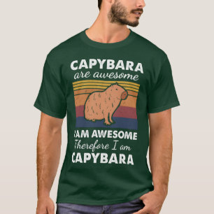 Capybara sind großartig, süß und liebenswerte Tier T-Shirt