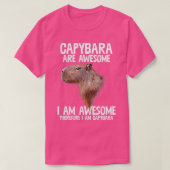Capybara sind Phantastisch daher im Capibara Funny T-Shirt (Design vorne)