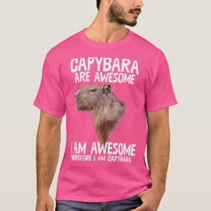 Capybara sind Phantastisch daher im Capibara Funny T-Shirt