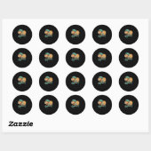 Capybara Skater Skateboard Abenteuer Sticker (Blatt)