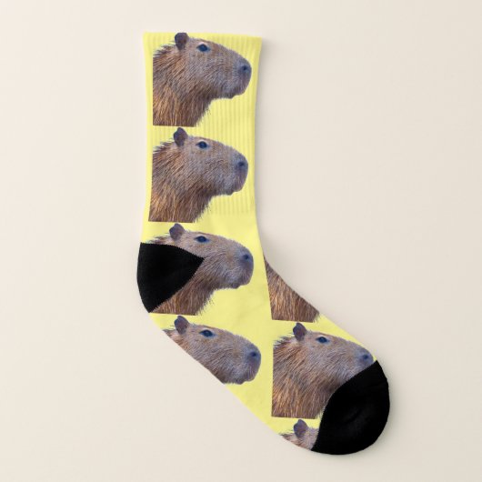 Capybara Socken (Rechts - Außen)