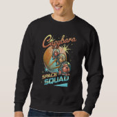 Capybara Space Squad  Animal   Capybara Sweatshirt (Vorderseite)