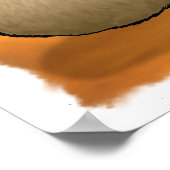 Capybara Sphinx Poster (Ecke)