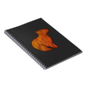 Capybara Spiral Notebook Notizblock (Rechte Seite)