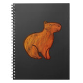 Capybara Spiral Notebook Notizblock (Vorderseite)
