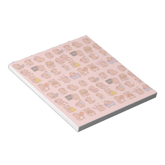 capybara stationery notizblock (angewinkelt)