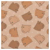 Capybara Stoff (Nahaufnahme)